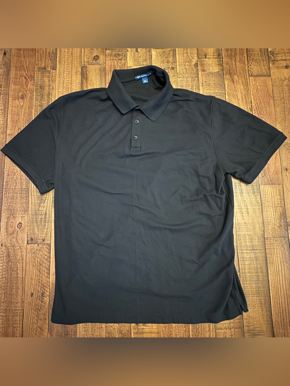 Port Authority Black Polo Shirt Men’s XL Short Sleeve Casual Business Uniform